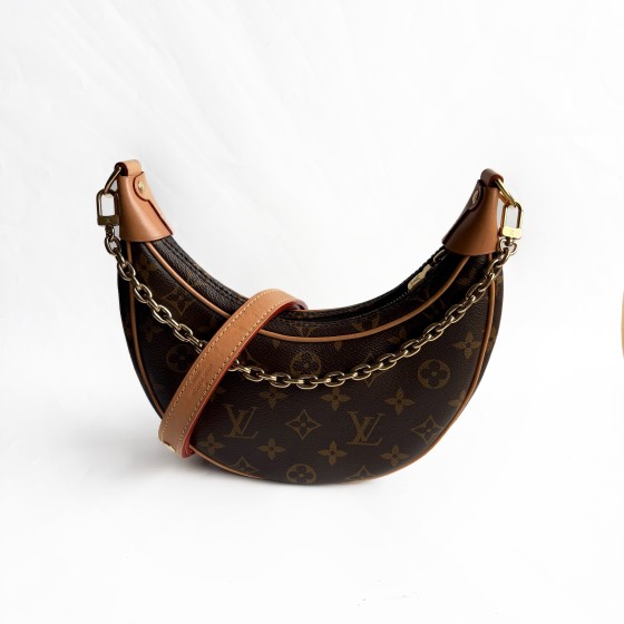 Louis Vuitton Loop Hobo Bag in Monogram Canvas